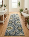 Urban Terrace Collection Area Rug -  Vista Runner Blue  lifestyle 53
