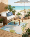 Seaside Haven Rugs Collection Area Rug -  Tides Rectangle Multi  lifestyle 12