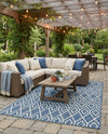 Urban Oasis Rugs Collection Area Rug -  Boulevard (Blue) Rectangle Blue  lifestyle 19