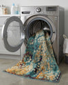 Venetian Tapestry Collection Area Rug - Murano Rectangle Blue  lifestyle 42