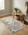 Luminara Sands Collection Area Rug - Elysium (Stone Gray) Rectangle Stone Gray  lifestyle 20