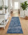 Sahara Essence Collection Area Rug - Oasis (Blue) Runner Blue  lifestyle 66