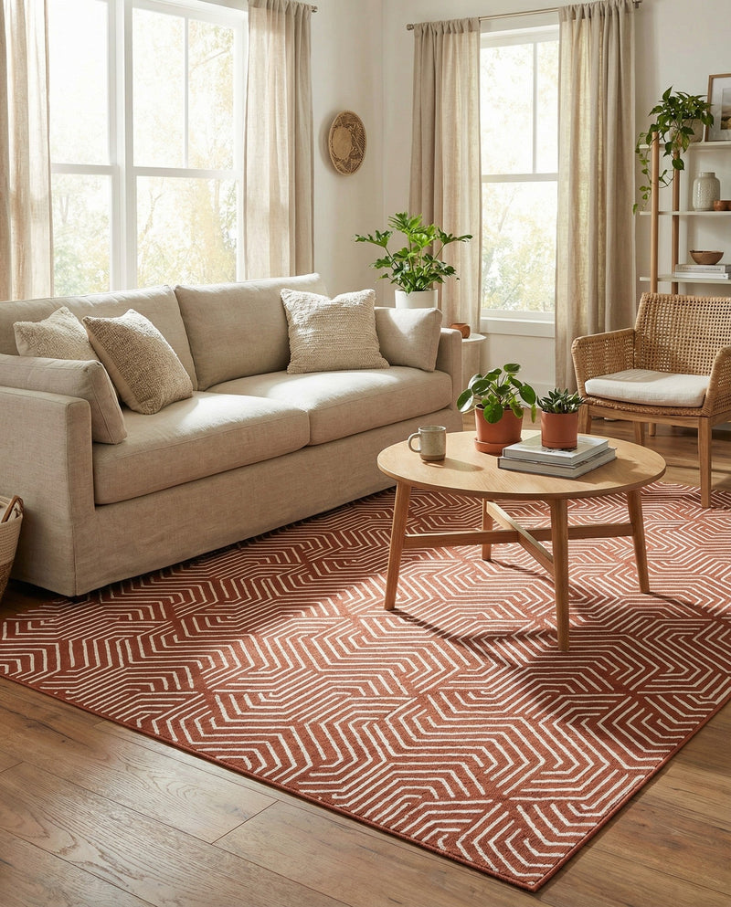 Aravalli Collection Area Rug - Udaipur Rectangle Dusty Pink  lifestyle 66