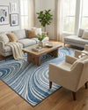 Urban Terrace Collection Area Rug - Soho Rectangle Blue  lifestyle 52
