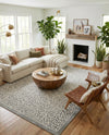 Savannah Sojourn Collection Area Rug - Serengeti Rectangle Gray  lifestyle 45