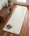Cozy Comfort Shag Collection Area Rug - Haven (White) Runner White  lifestyle 51