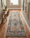 Savannah Threads Collection Area Rug -  Atacama Runner Multi  lifestyle 50