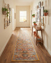 Seville Stripes Collection Area Rug -  Cordoba (Yellow) Runner Yellow  lifestyle 59