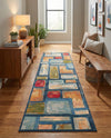 Urban Terrace Collection Area Rug -  Portico Runner Multi  lifestyle 40