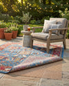 All-Weather Floor Shield Collection Rug Pad - Terracotta Square Brown  lifestyle 42