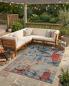 Urban Terrace Collection Area Rug -  Boulevard Rectangle Multi  lifestyle 27