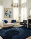 Majestic Manor Collection Area Rug - Versailles (Aegean Blue) Rectangle Aegean Blue  lifestyle 19