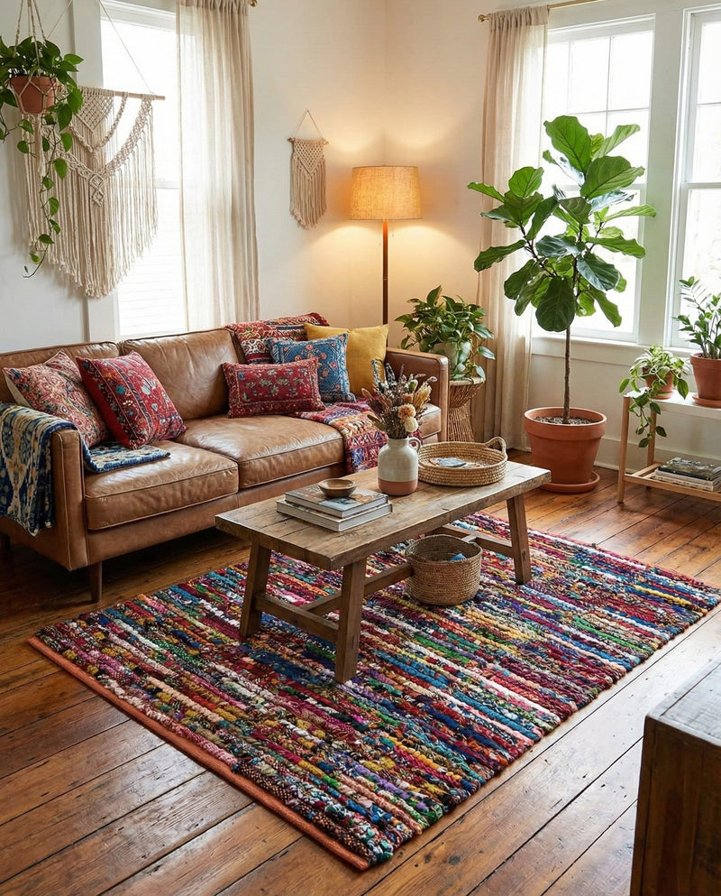 Woven Udaipur Collection Area Rug - Jaipur Rectangle Multi  lifestyle 18