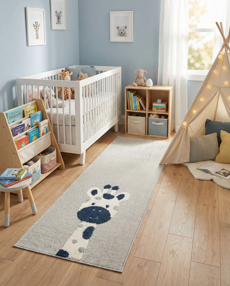 Wonder Tykes Collection Area Rug -  Wonderland Runner Gray  lifestyle 47