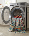 Colorburst Oasis Collection Area Rug -  Lagoon Rectangle Multi  lifestyle 21