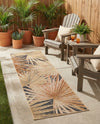 Seaside Blooms Collection Area Rug -  Avalon Runner Multi  lifestyle 73