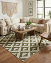 Urban Oasis Rugs Collection Area Rug -  Highrise (Green) Rectangle Green  lifestyle 5
