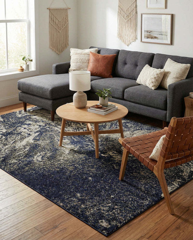 Autumnal Tapestry Collection Area Rug -  Slateville Rectangle Gray  lifestyle 16