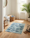 Seaside Haven Rugs Collection Area Rug -  Harbor Rectangle Blue  lifestyle 22