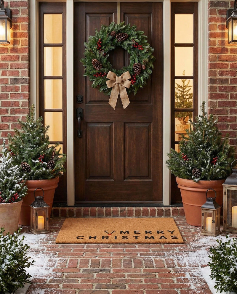 Threshold Welcome Collection Area Rug -  Pathway Rectangle Natural  lifestyle 3