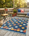 Caribbean Terrace Collection Area Rug -  Tobago Rectangle Charcoal  lifestyle 10