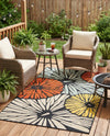 Outdoor Marrakesh Collection Area Rug -  Tetouan Rectangle Multi  lifestyle 19