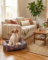 Luxury Pet Lounge Collection Pet Bed -  Den Rectangle Multi  lifestyle 5