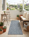 Urban Terrace Collection Area Rug -  Astoria (Blue) Runner Blue  lifestyle 51