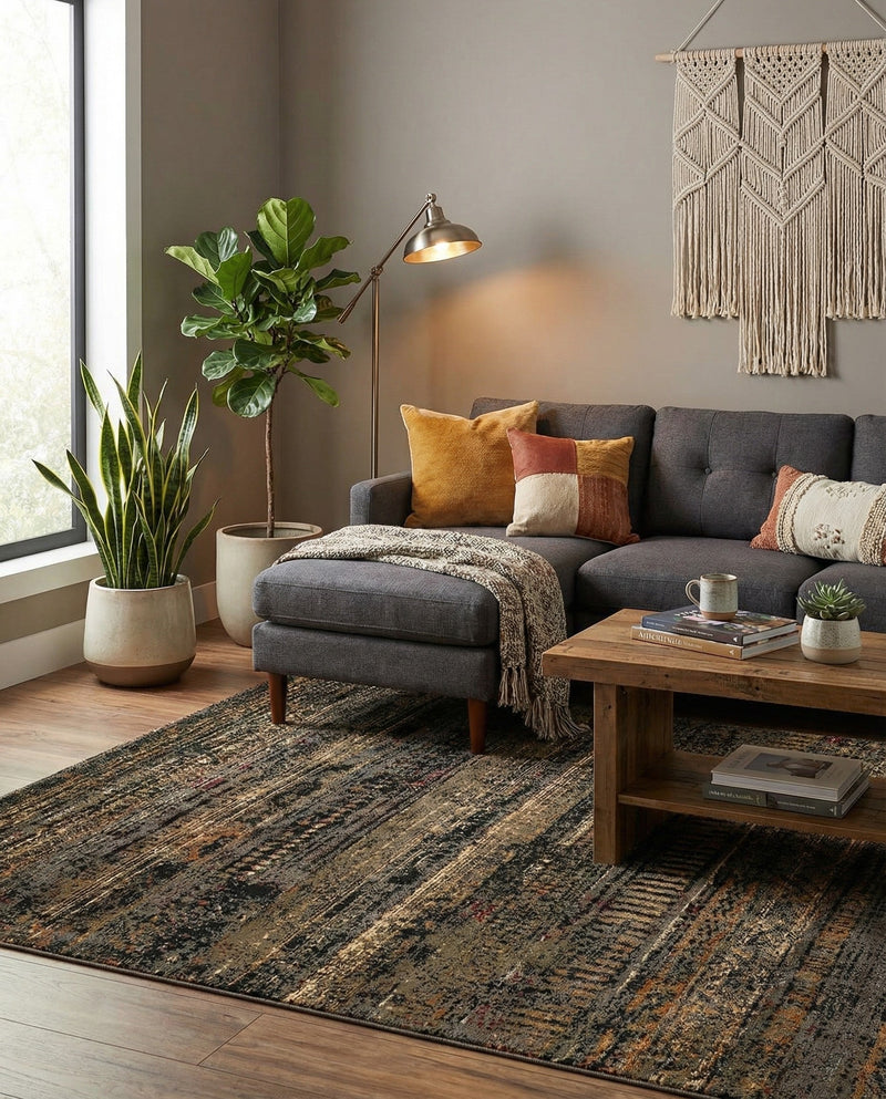 Neptune Elegance Collection Area Rug -  Nereid Rectangle Blue  lifestyle 40