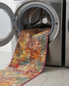 Colorburst Oasis Collection Area Rug -  Azura Runner Multi  lifestyle 26