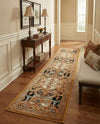 Patio Heritage Collection Area Rug - Veranda Runner Black Gold Brown  lifestyle 72