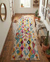 Sedona Vista Collection Area Rug -  Pricklypear Runner Multi  lifestyle 50