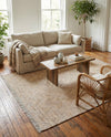Woven Seaside Jute Collection Area Rug - Oia Rectangle White and Natural  lifestyle 21