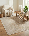 Urban Oasis Rugs Collection Area Rug -  Terrace (Dark Beige) Rectangle Dark Beige  lifestyle 7