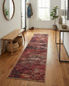Sahara Essence Collection Area Rug - Oasis (Rust Red) Runner Rust Red  lifestyle 70