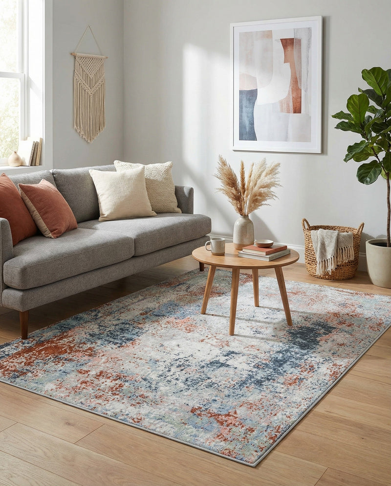 Aegean Elegance Washables Collection Area Rug -  Ithaca Rectangle Multi  lifestyle 16
