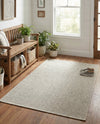 Seaside Serenity Collection Area Rug - Veranda (Light Gray) Rectangle Light Gray  lifestyle 46