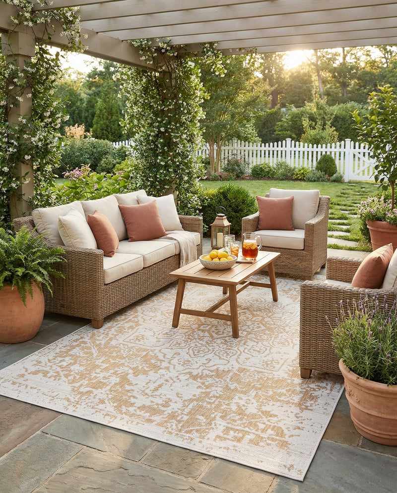 Urban Oasis Rugs Collection Area Rug -  Penthouse (Beige) Rectangle Beige  lifestyle 22