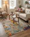 Chromatic Oasis Collection Area Rug -  Fresco Rectangle Multi  lifestyle 16