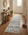 Tangier Treasures Collection Area Rug - Casablanca Runner Light Blue  lifestyle 59