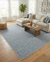 Urban Oasis Rugs Collection Area Rug -  Rooftop (Blue) Rectangle Blue  lifestyle 13