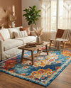 Beverly Grove Collection Area Rug - Melrose (Multi) Rectangle Multi  lifestyle 20