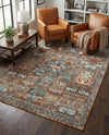 Patio Heritage Collection Area Rug -  Oasis Rectangle Multi  lifestyle 31