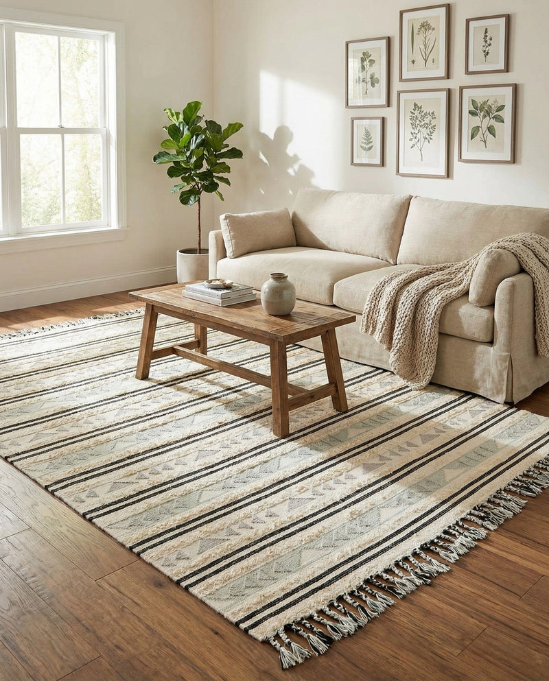 Sonoran Collection Area Rug - Montezuma Rectangle Aquamarine  lifestyle 14
