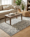 Riviera Elegance Collection Area Rug -  Eze Rectangle Dark Gray  lifestyle 34