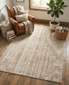 Cascade Range Collection Area Rug - Hood (Ivory) Rectangle Ivory  lifestyle 23