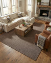 Seaside Serenity Collection Area Rug - Veranda (Light Brown) Rectangle Light Brown  lifestyle 25