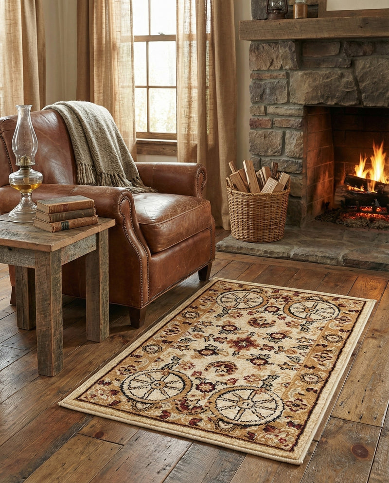 Frontier Trails Collection Area Rug -  Onyx Rectangle Ivory  lifestyle 19