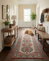 Patio Heritage Collection Area Rug - Veranda Runner Multi  lifestyle 68