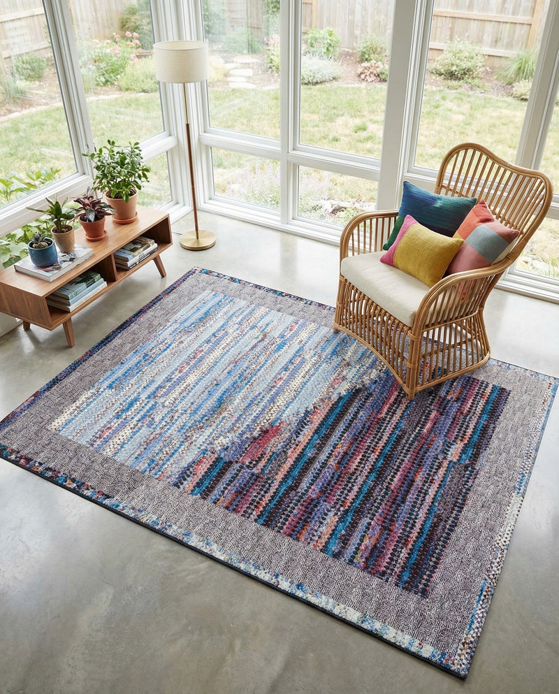 Urban Terrace Collection Area Rug -  Oasis Rectangle Multi  lifestyle 21